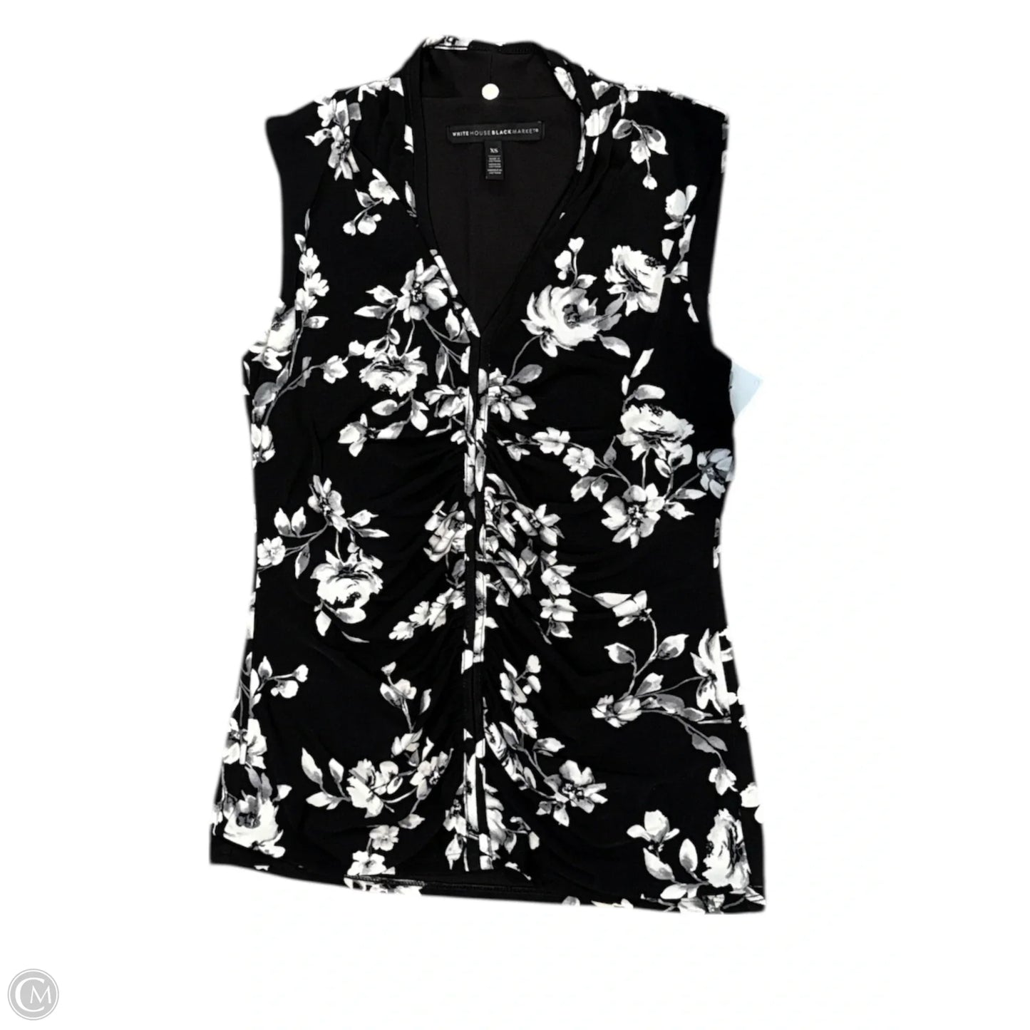 Top Sleeveless By White House Black Market In Black, Size: S