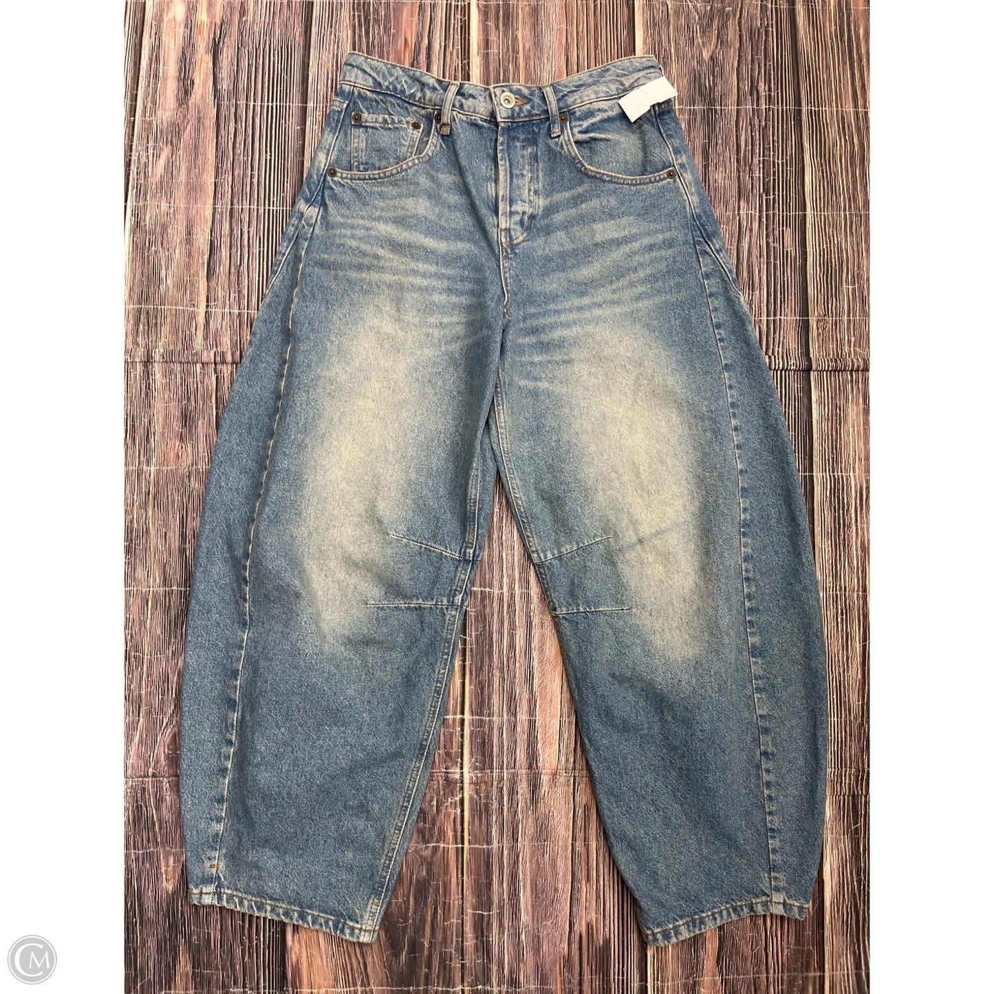 Jeans Wide Leg By Bdg In Blue Denim, Size: 8