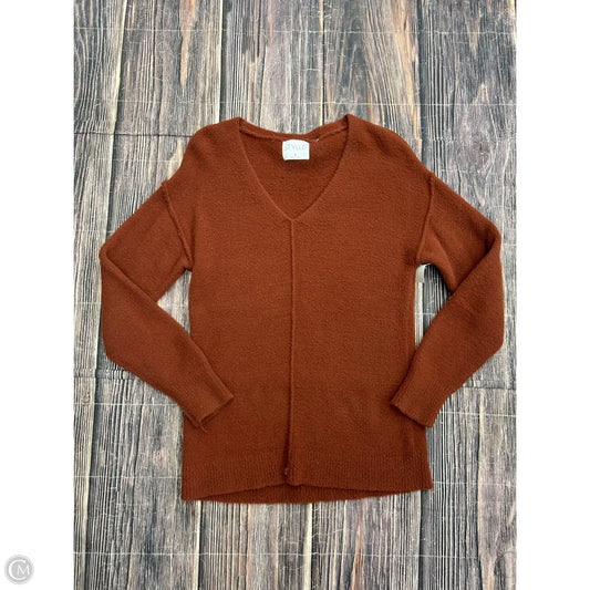 Sweater By Stylus In Brown, Size: S