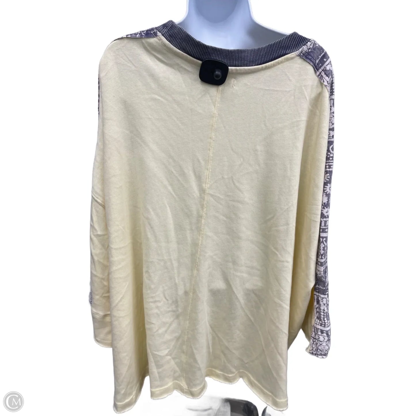 Top Short Sleeve By We The Free In Yellow, Size: L