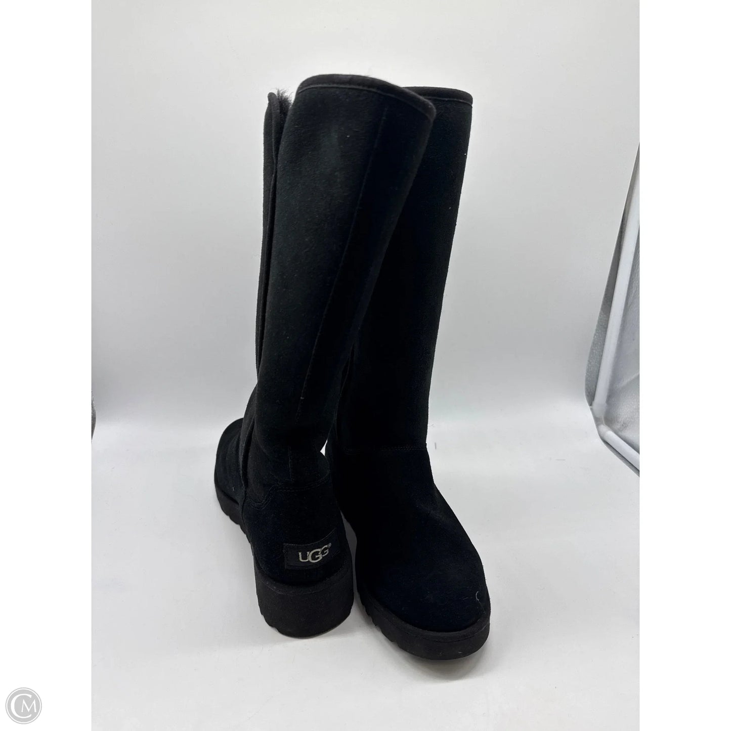 Boots Designer By Ugg In Black, Size: 9