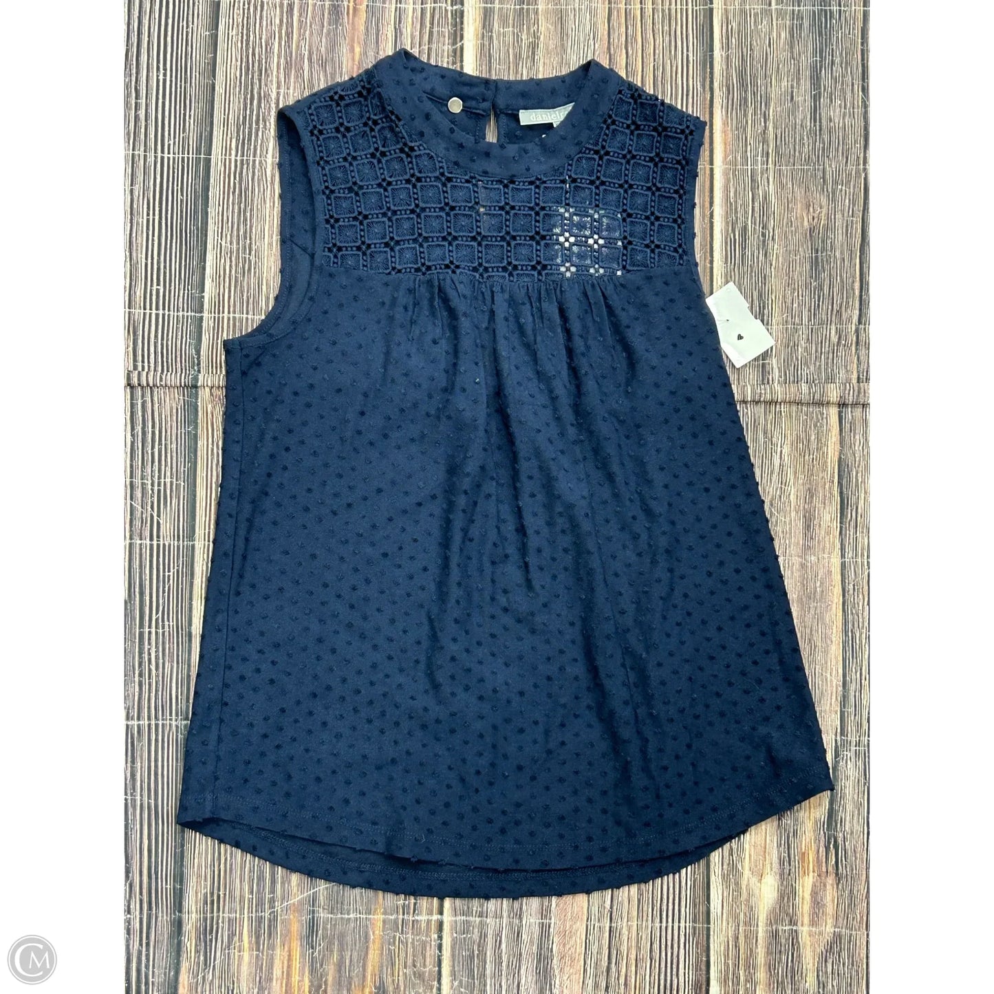 Tank Top By Daniel Rainn In Navy, Size: Xs