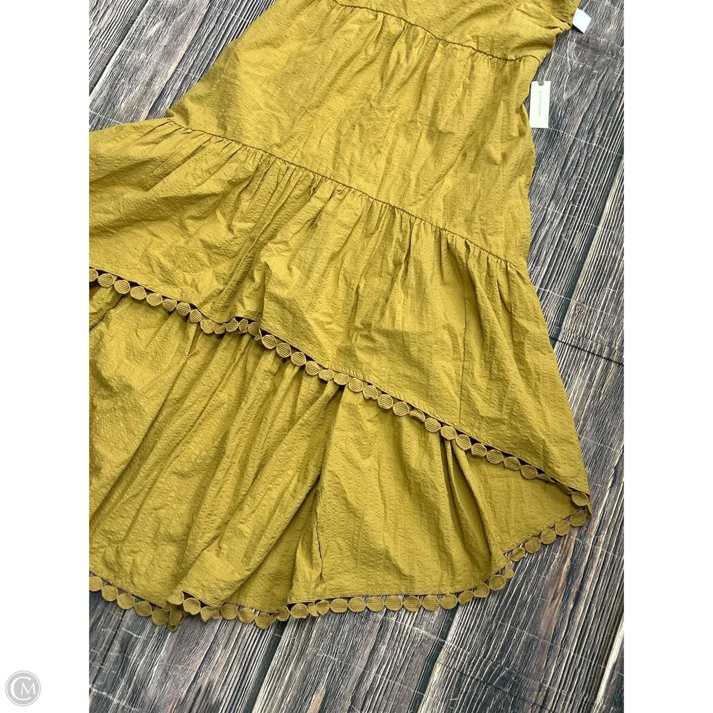 Dress Casual Midi By Maeve In Yellow, Size: Xl