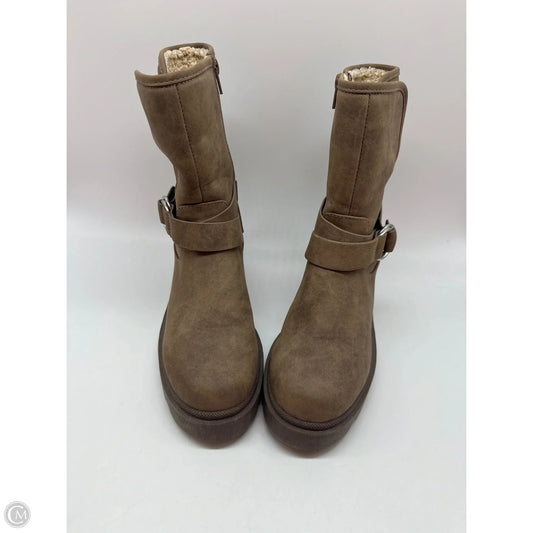 Boots Ankle Heels By Dolce Vita In Tan, Size: 8.5