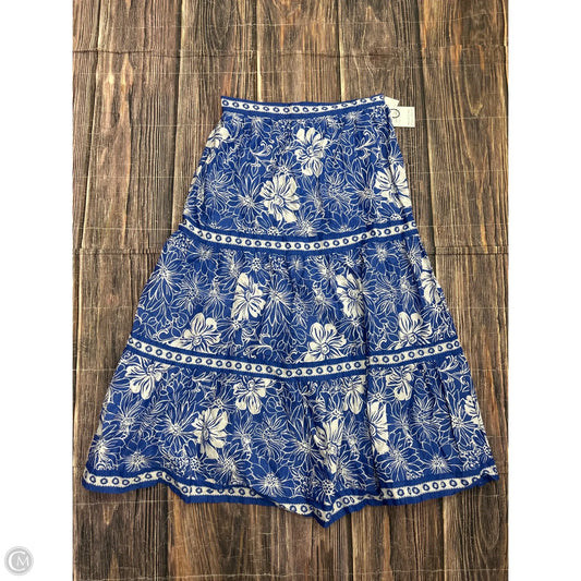 Skirt Maxi By Japna In Blue, Size: L