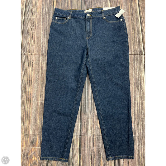 Jeans Skinny By Bdg In Blue Denim, Size: 14