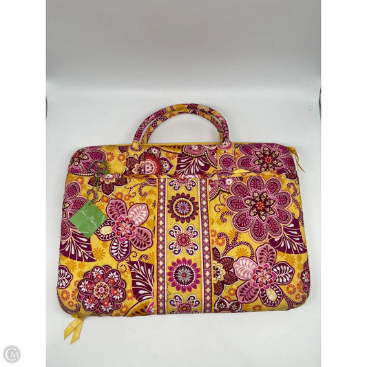 Laptop Bag By Vera Bradley, Size: Large