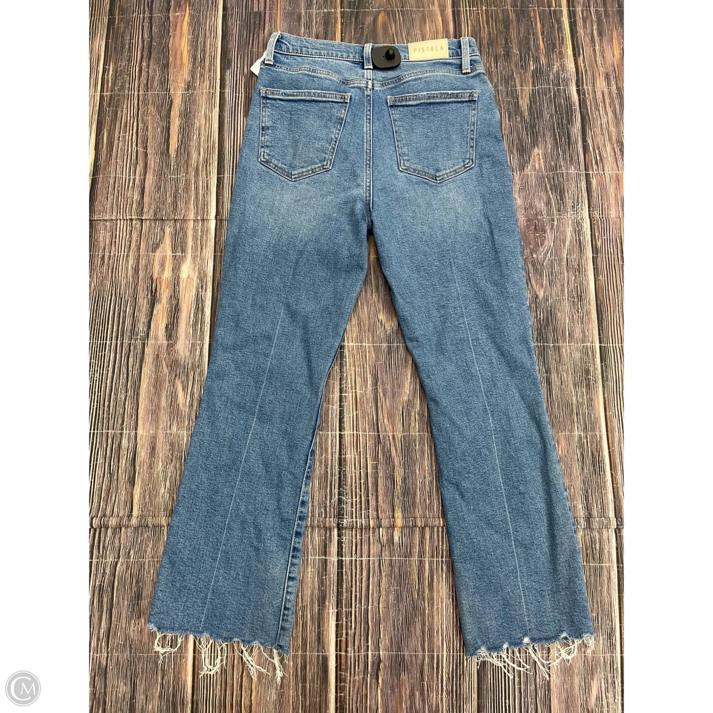 Jeans Boot Cut By Pistola In Blue Denim, Size: 4