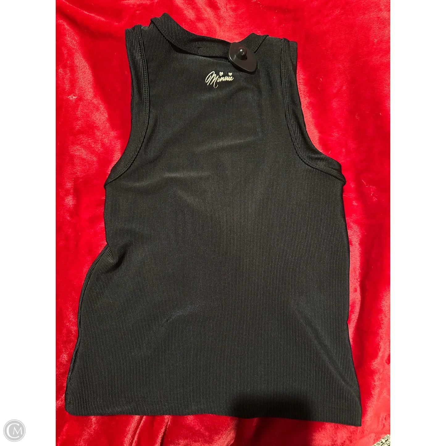 Tank Top By Clothes Mentor In Black, Size: S