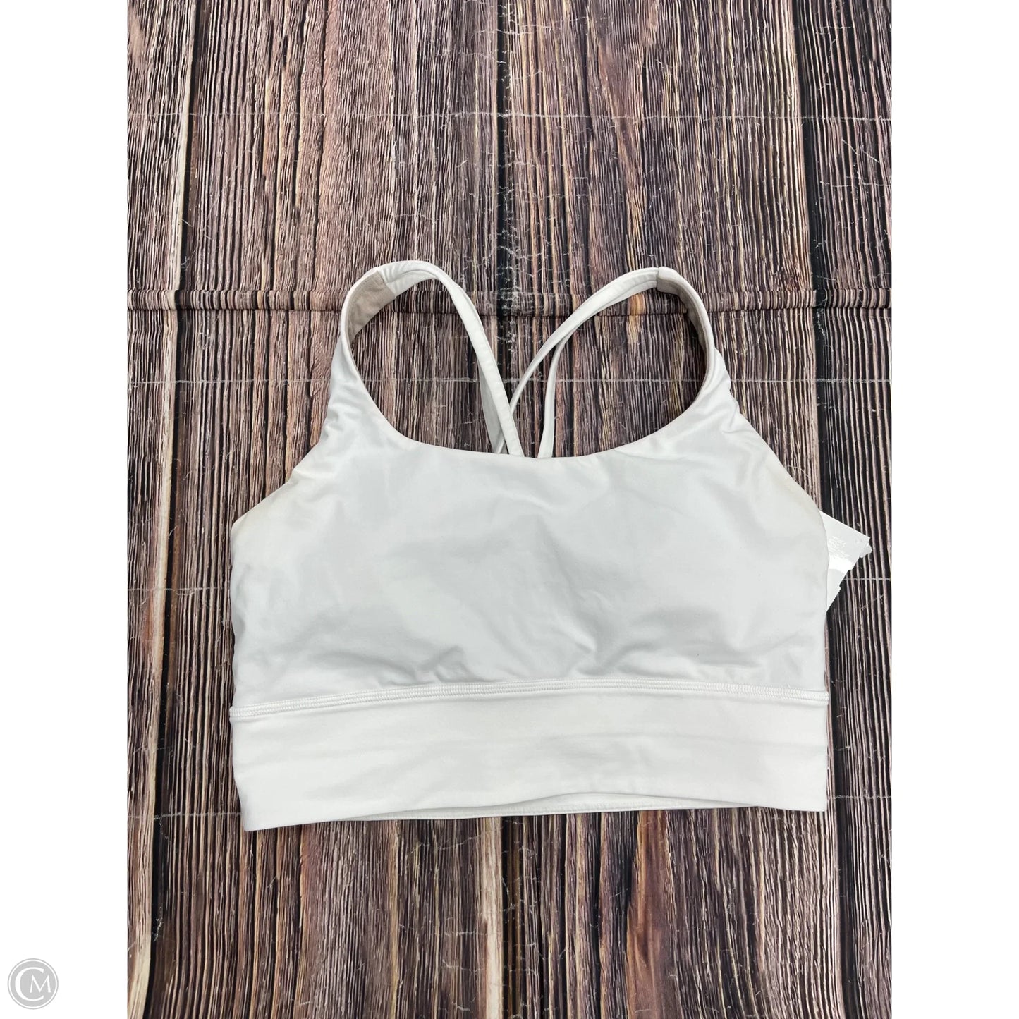 Athletic Bra By Lululemon In White, Size: 8