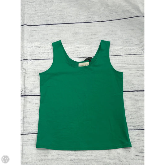 Tank Top By Chicos In Green, Size: M