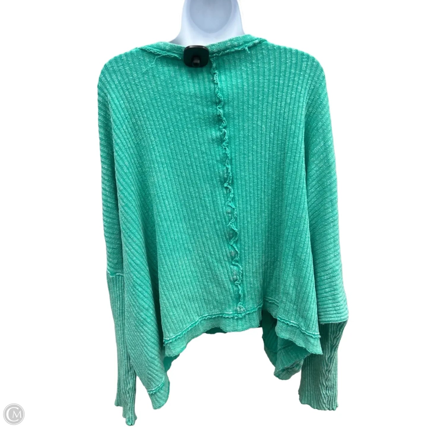 Sweatshirt Crewneck By Easel In Teal, Size: M