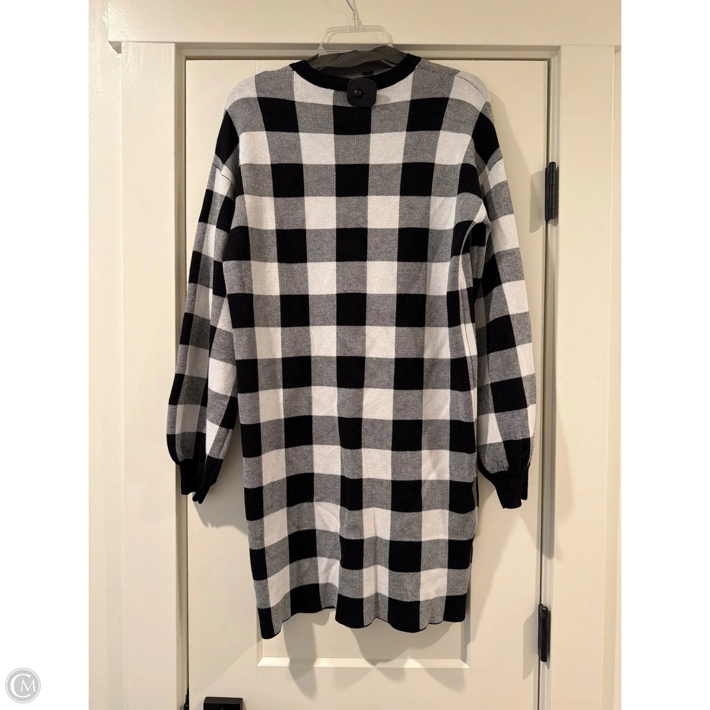 Dress Sweater By Flat White In Black, Size: S