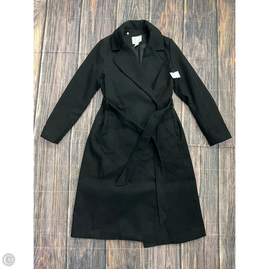 Coat Peacoat By H&m In Black, Size: S