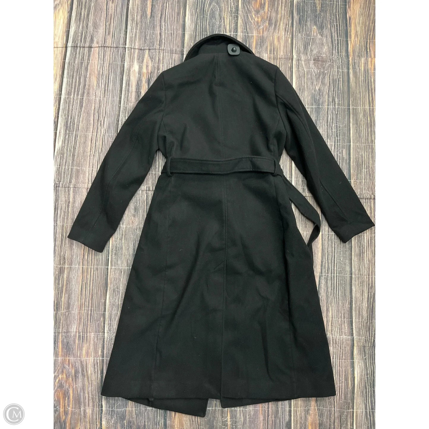 Coat Peacoat By H&m In Black, Size: S