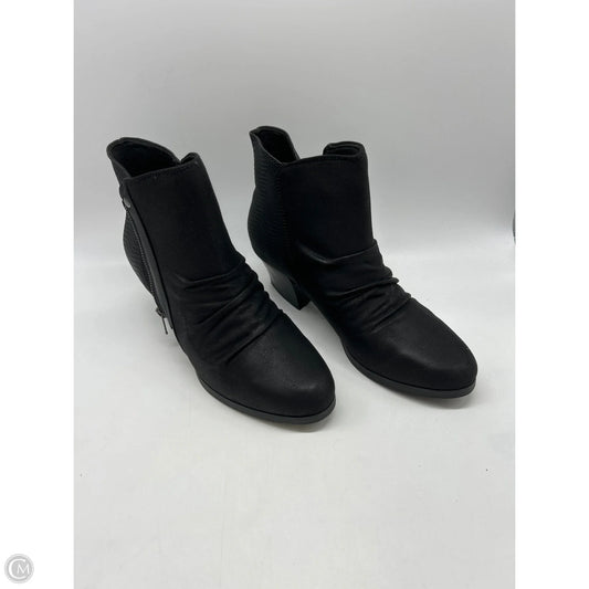 Boots Ankle Heels By Bare Traps In Black, Size: 10