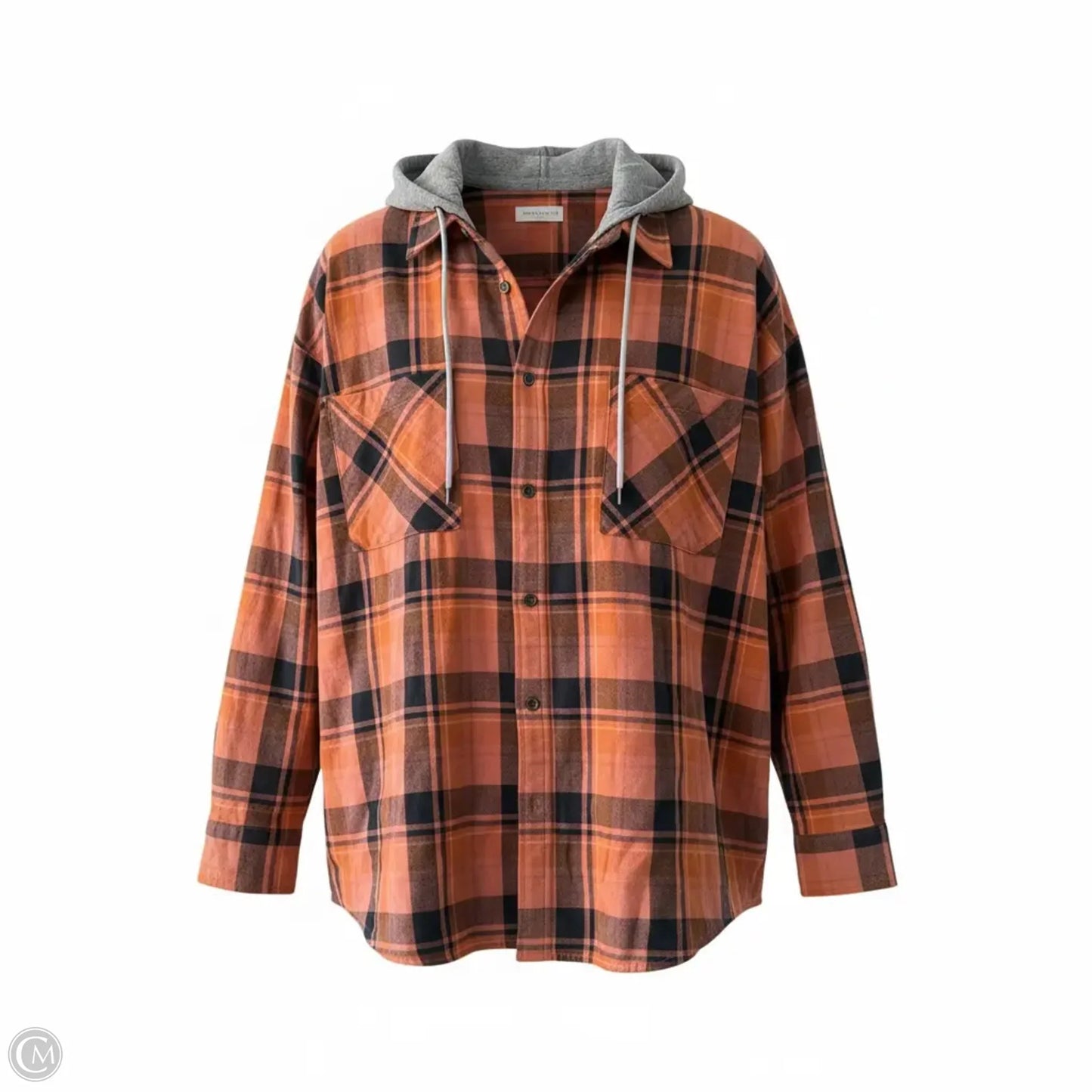 Top Long Sleeve By Bke In Orange, Size: L