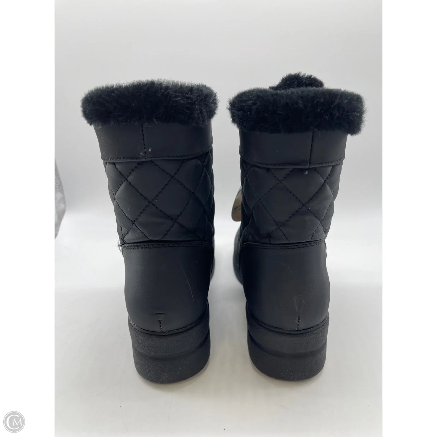 Boots Snow By Khombu In Black, Size: 9