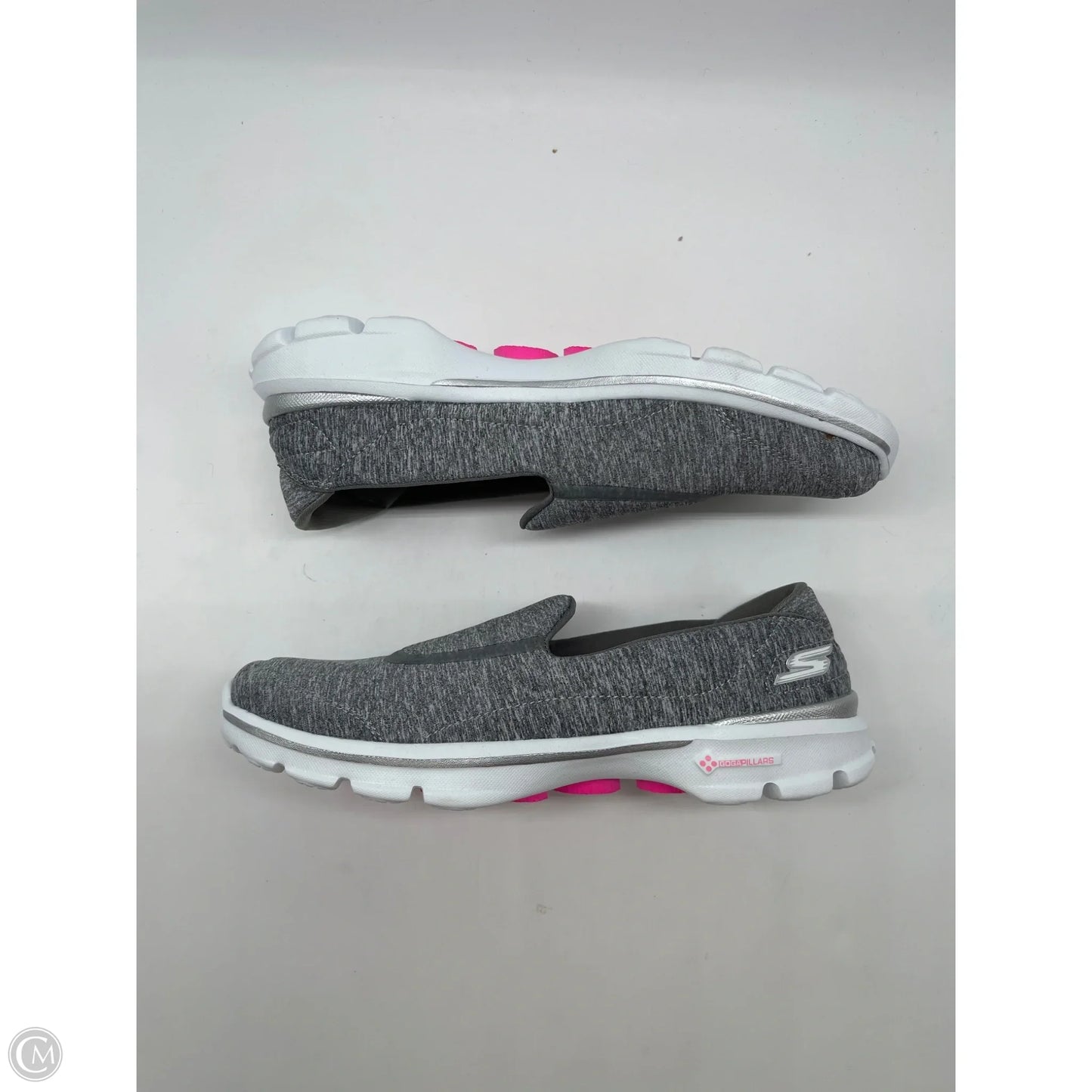 Shoes Flats By Skechers In Grey, Size: 9