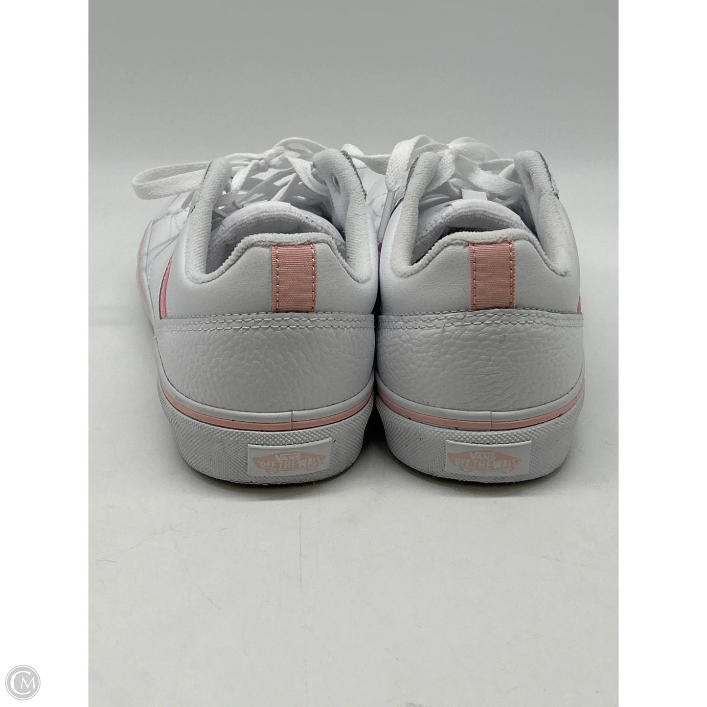 Shoes Sneakers By Vans In White, Size: 9.5