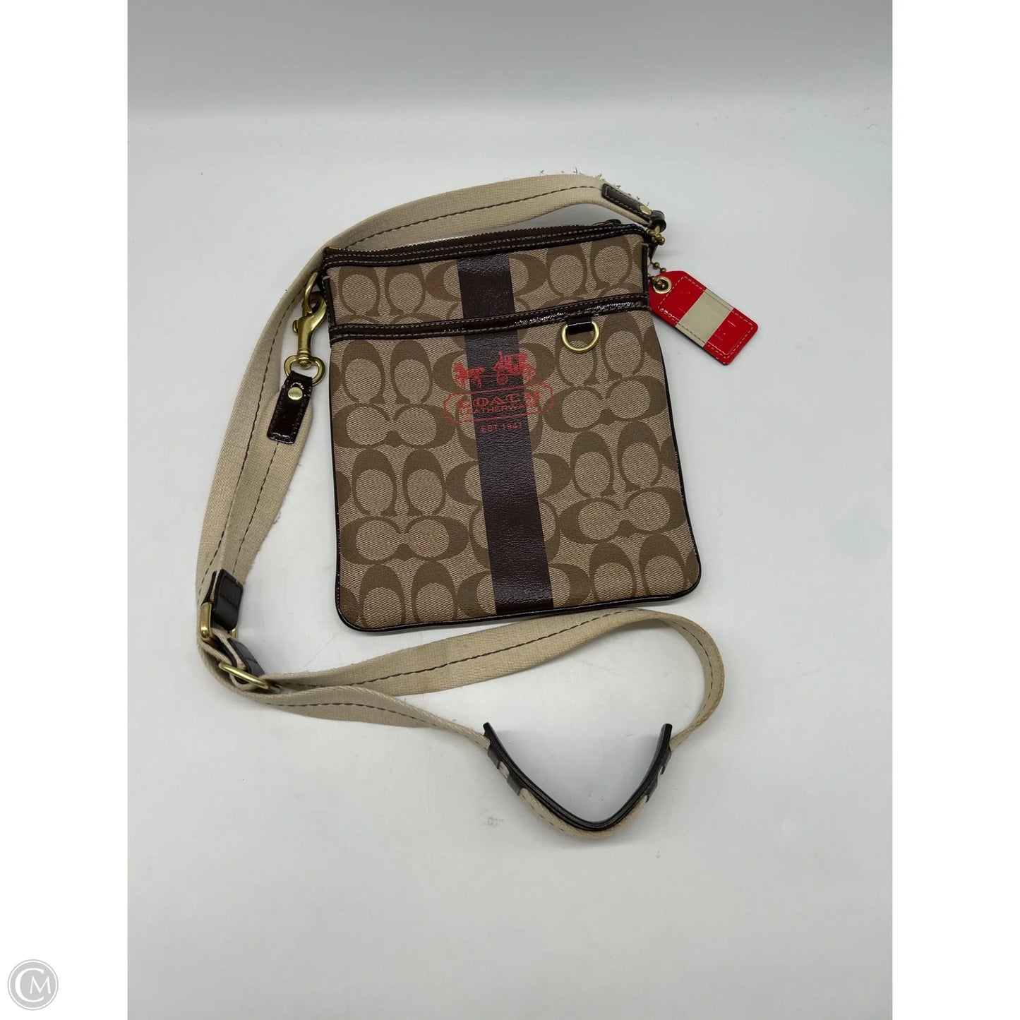 Crossbody Designer By Coach, Size: Small