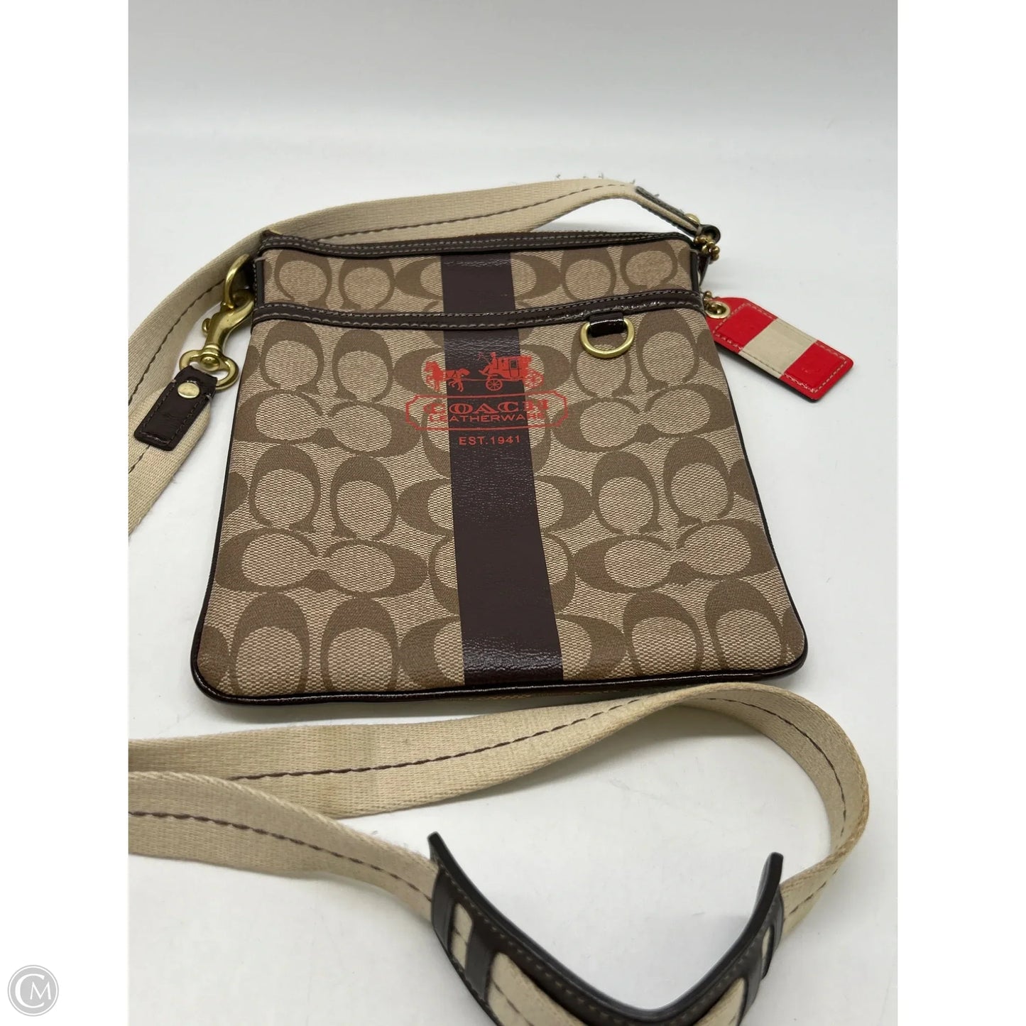 Crossbody Designer By Coach, Size: Small