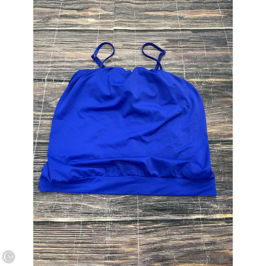 Swimsuit Top By Venus In Blue, Size: 8