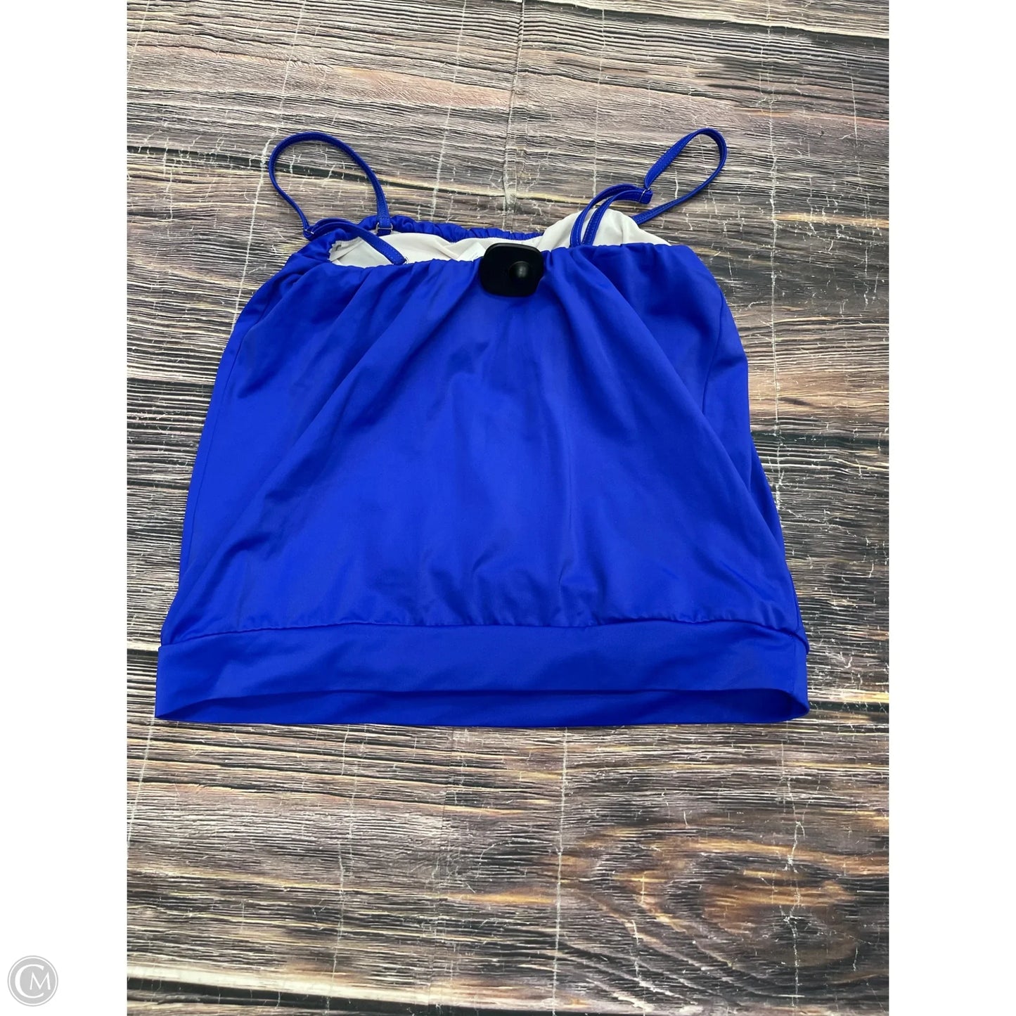 Swimsuit Top By Venus In Blue, Size: 8