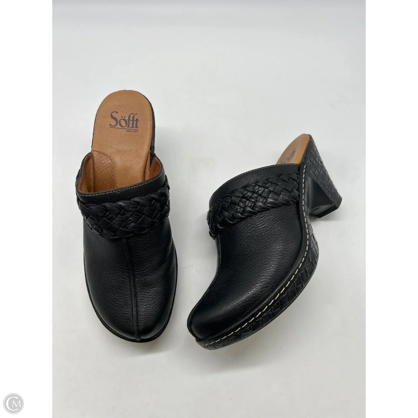 Shoes Heels Block By Sofft In Black, Size: 7