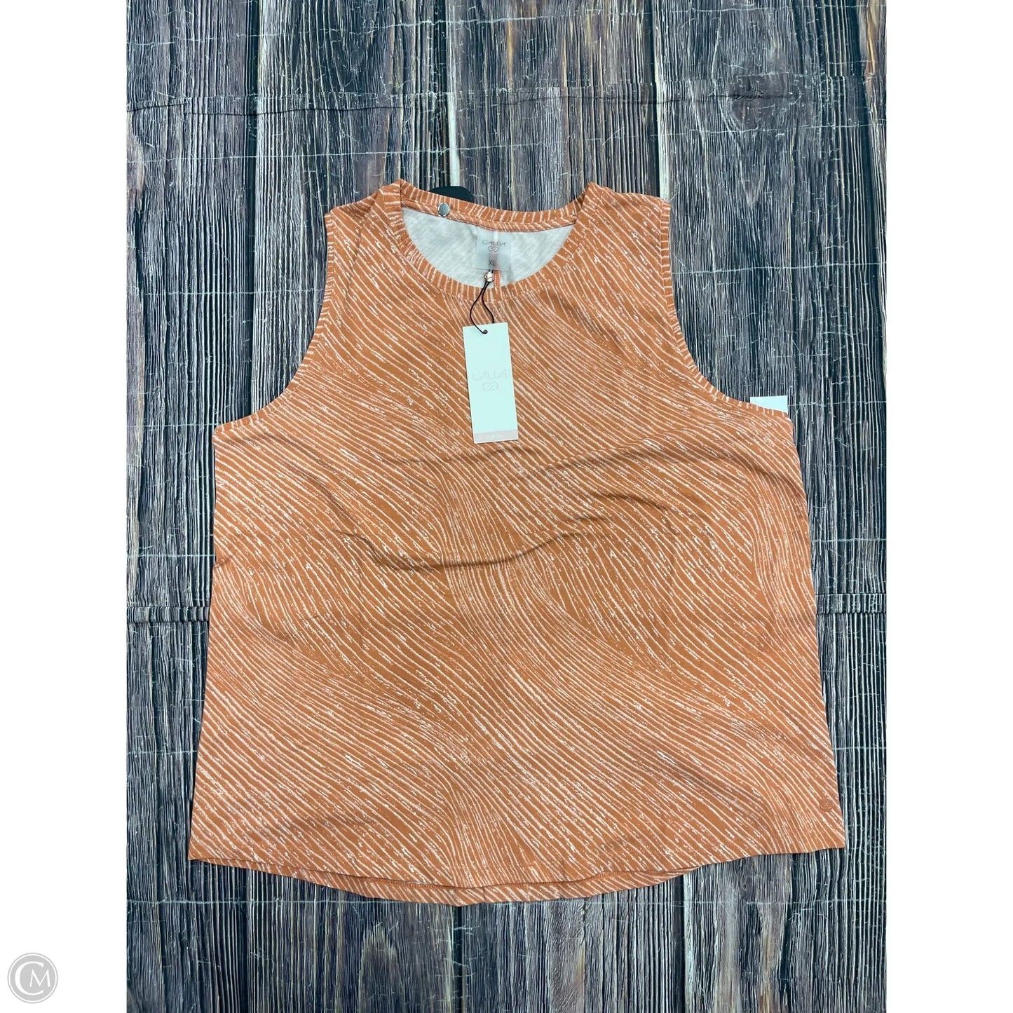 Tank Top By Calia In Orange, Size: Xl