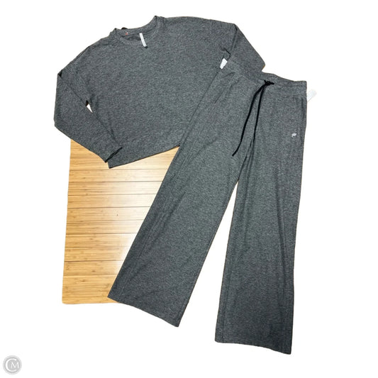 Athletic Pants 2pc By Fabletics In Grey, Size: S