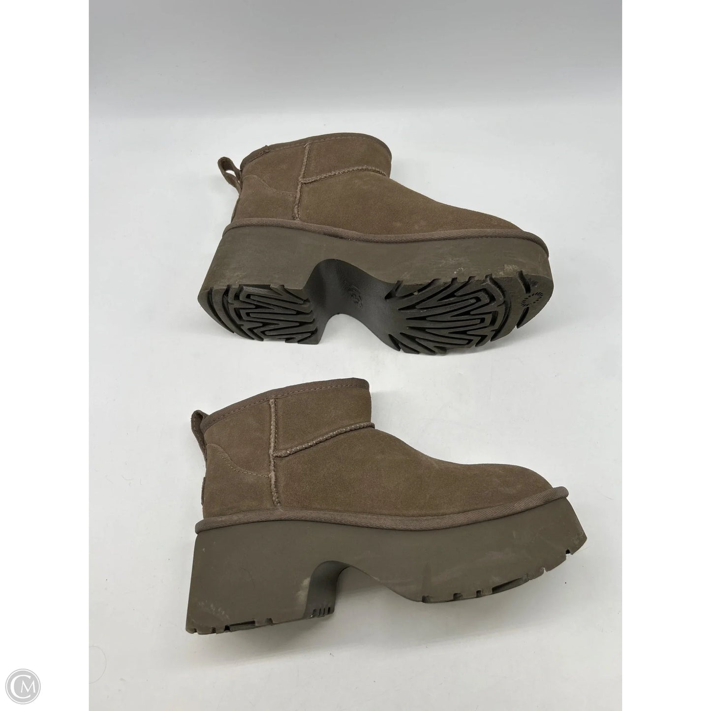 Boots Designer By Ugg In Tan, Size: 6