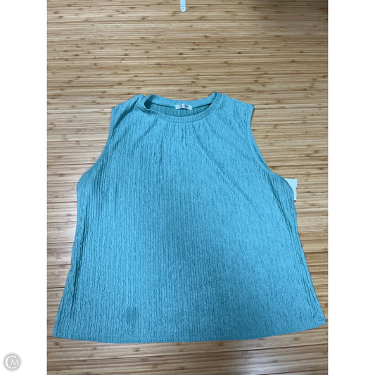 Tank Top By Clothes Mentor In Green, Size: 2x