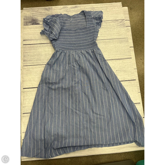 Dress Casual Midi By Cupshe In Blue, Size: Xl