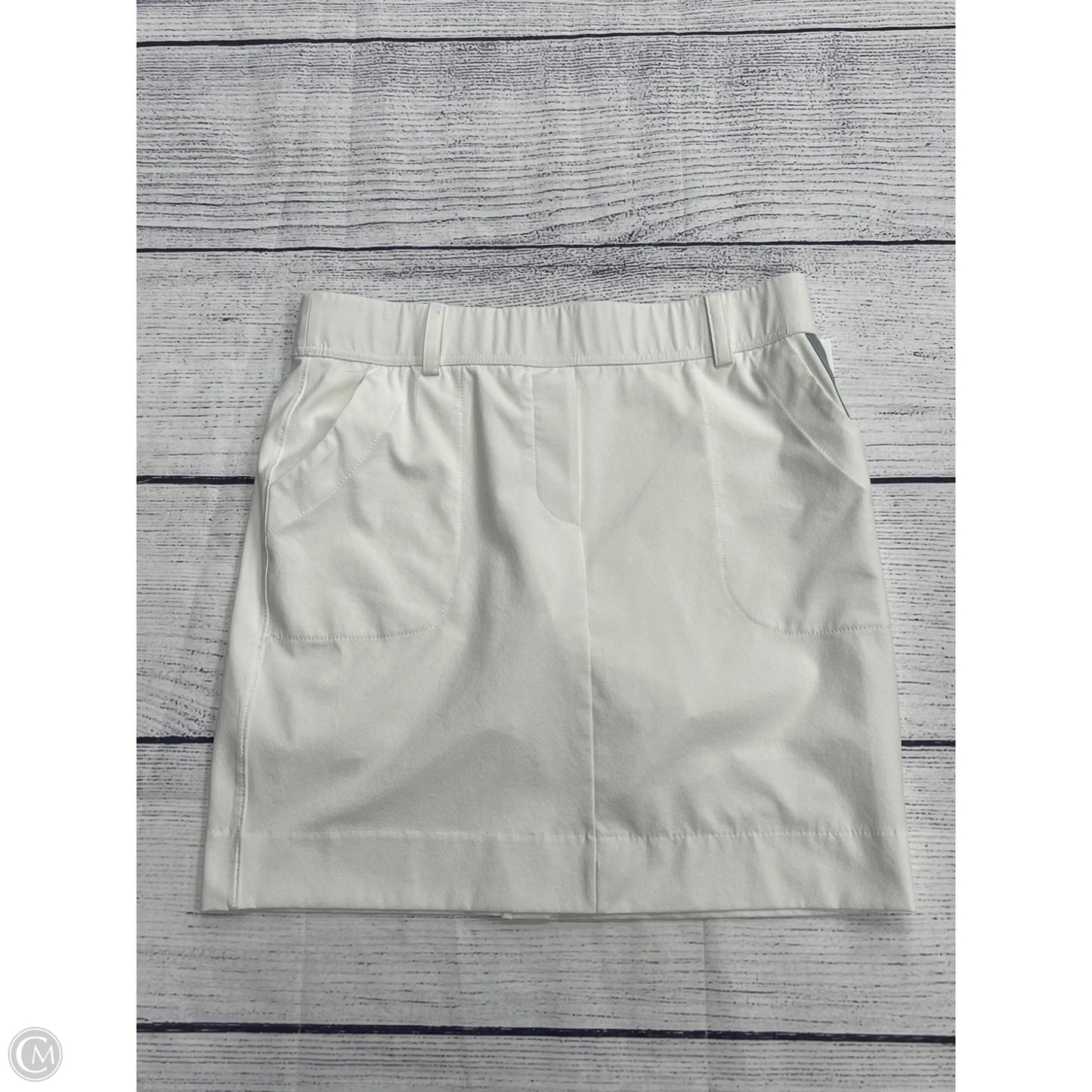 Athletic Skort By Clothes Mentor In White, Size: S
