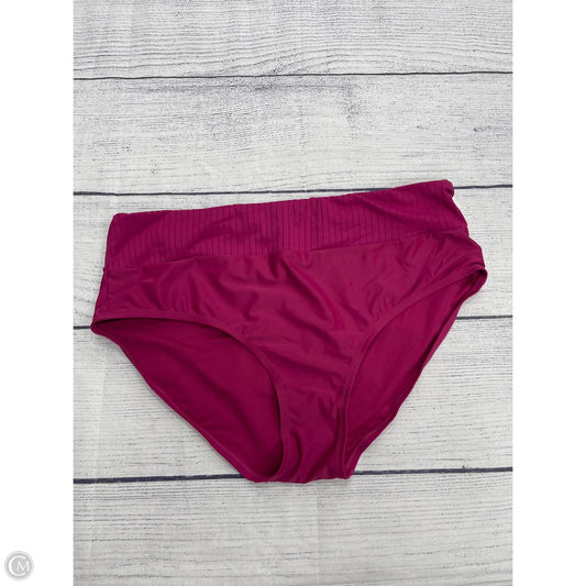 Swimsuit Bottom By Time And Tru In Pink, Size: 2x