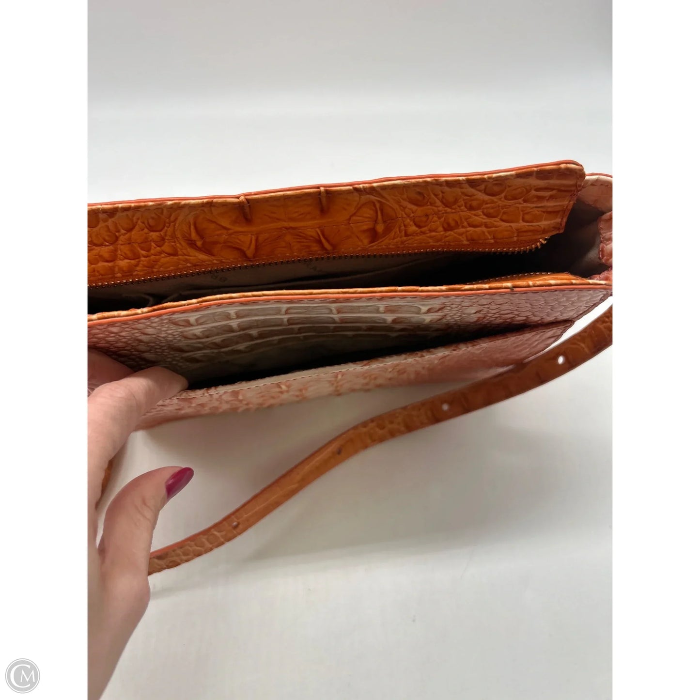 Crossbody Designer By Brahmin, Size: Medium