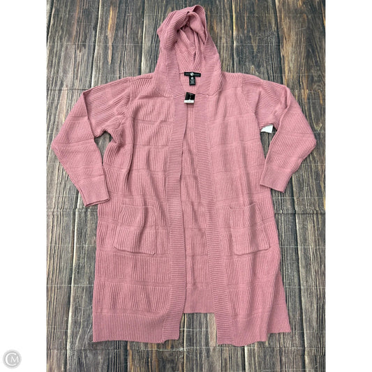 Cardigan By Ashley Stewart In Pink, Size: 1x