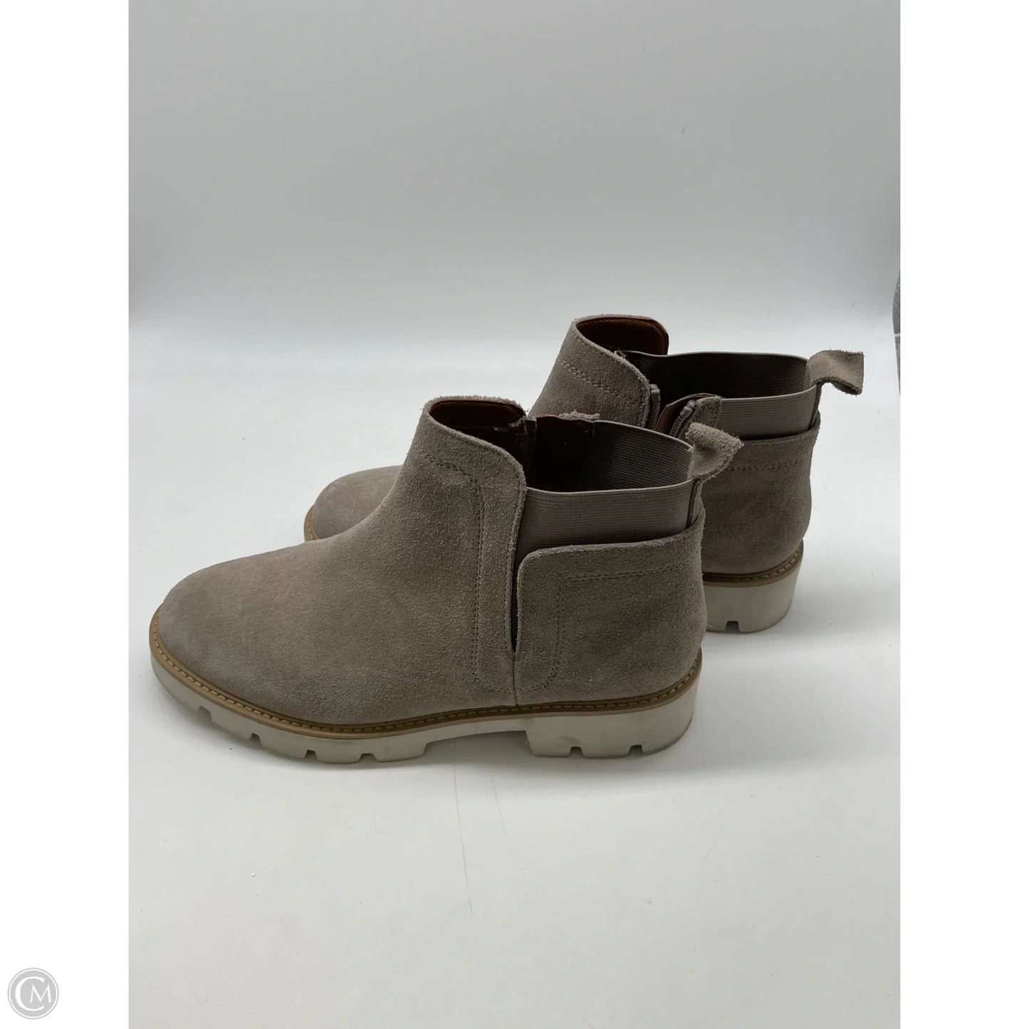 Boots Ankle Heels By White Mountain In Tan, Size: 10