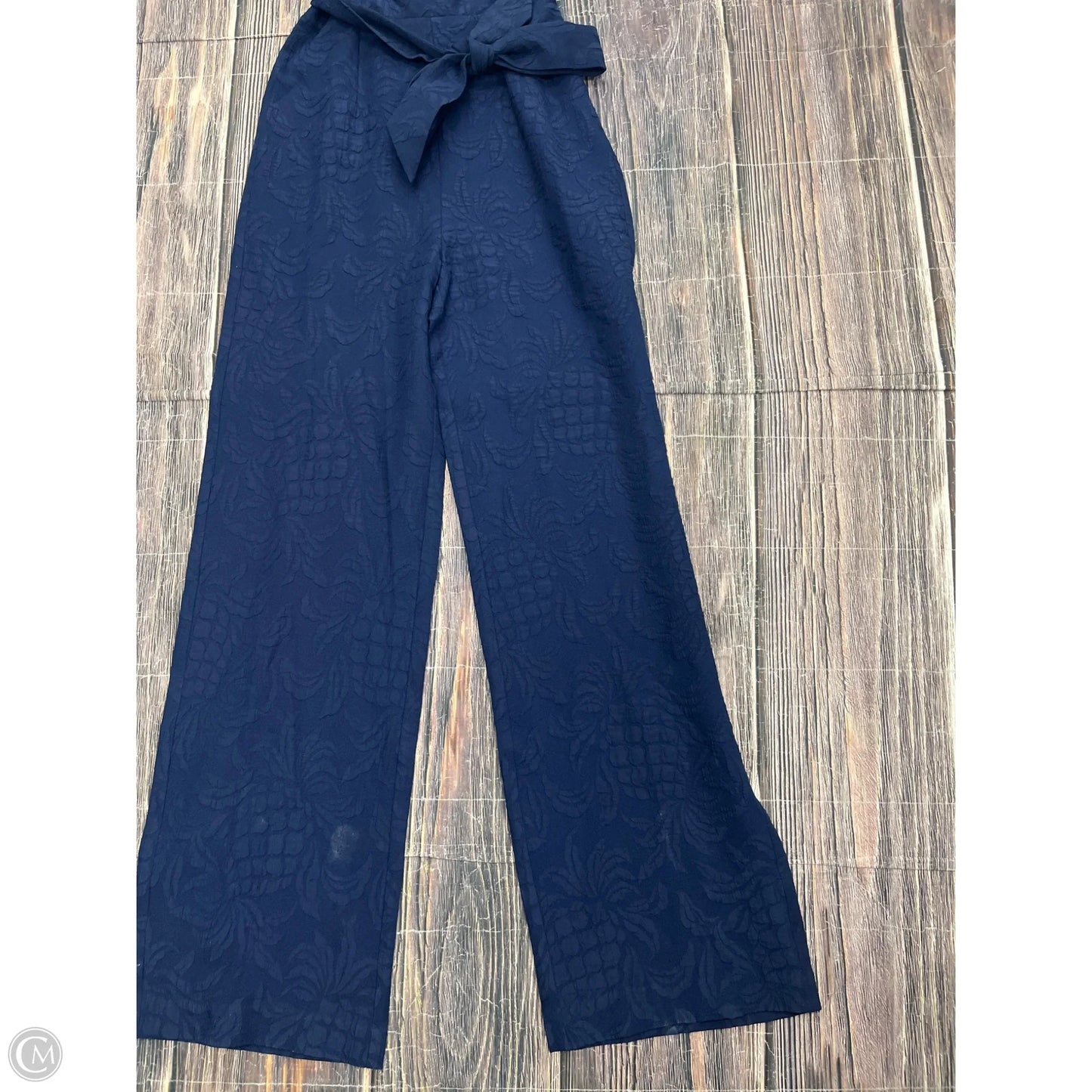 Jumpsuit Designer By Lilly Pulitzer In Navy, Size: 2