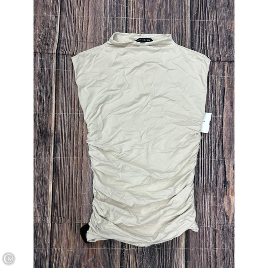 Top Sleeveless By Loft In Cream, Size: S