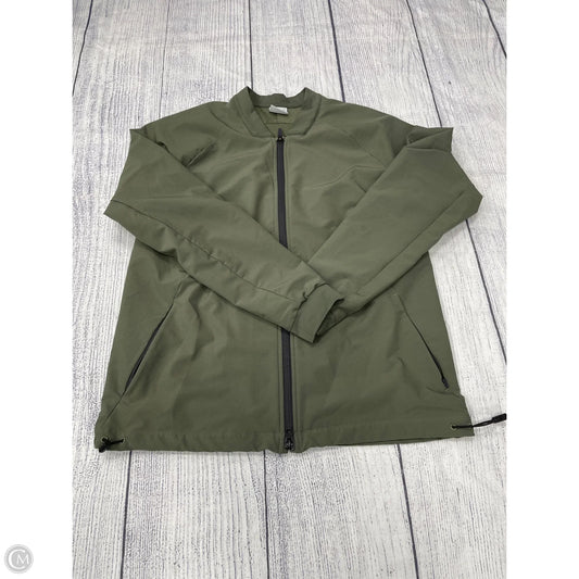 Athletic Jacket By Gym Shark In Green, Size: S