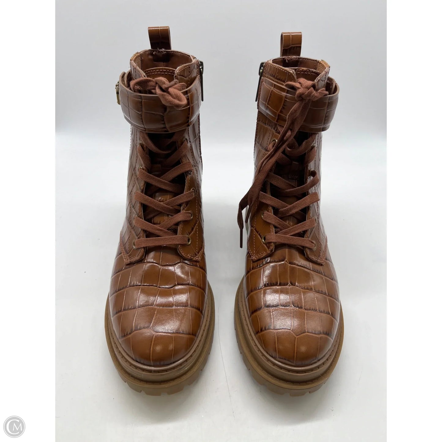 Boots Ankle Flats By Michael By Michael Kors In Brown, Size: 8.5