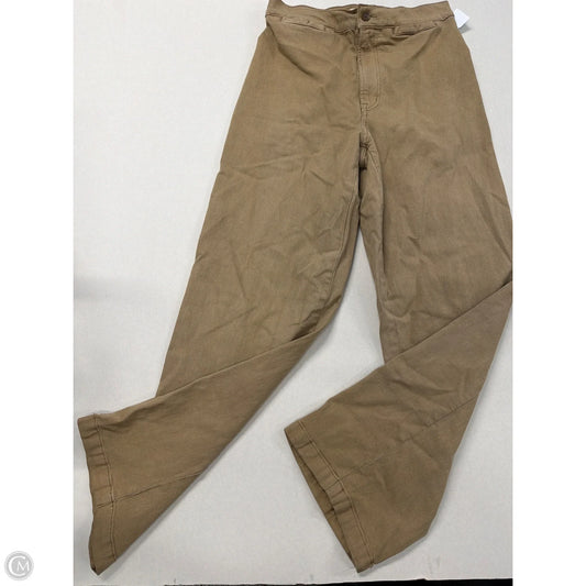 Pants Wide Leg By Madewell In Tan, Size: 6l