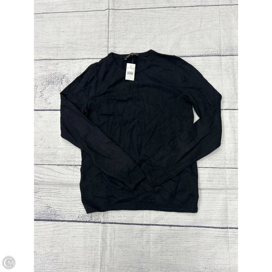 Top Long Sleeve By Ann Taylor In Black, Size: Xs