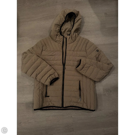 Coat Puffer & Quilted By Michael By Michael Kors In Tan, Size: Xl