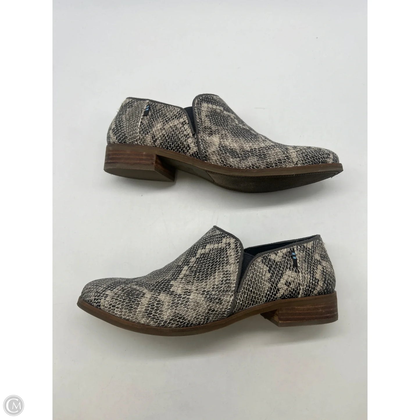 Shoes Heels Block By Toms In Animal Print, Size: 8.5