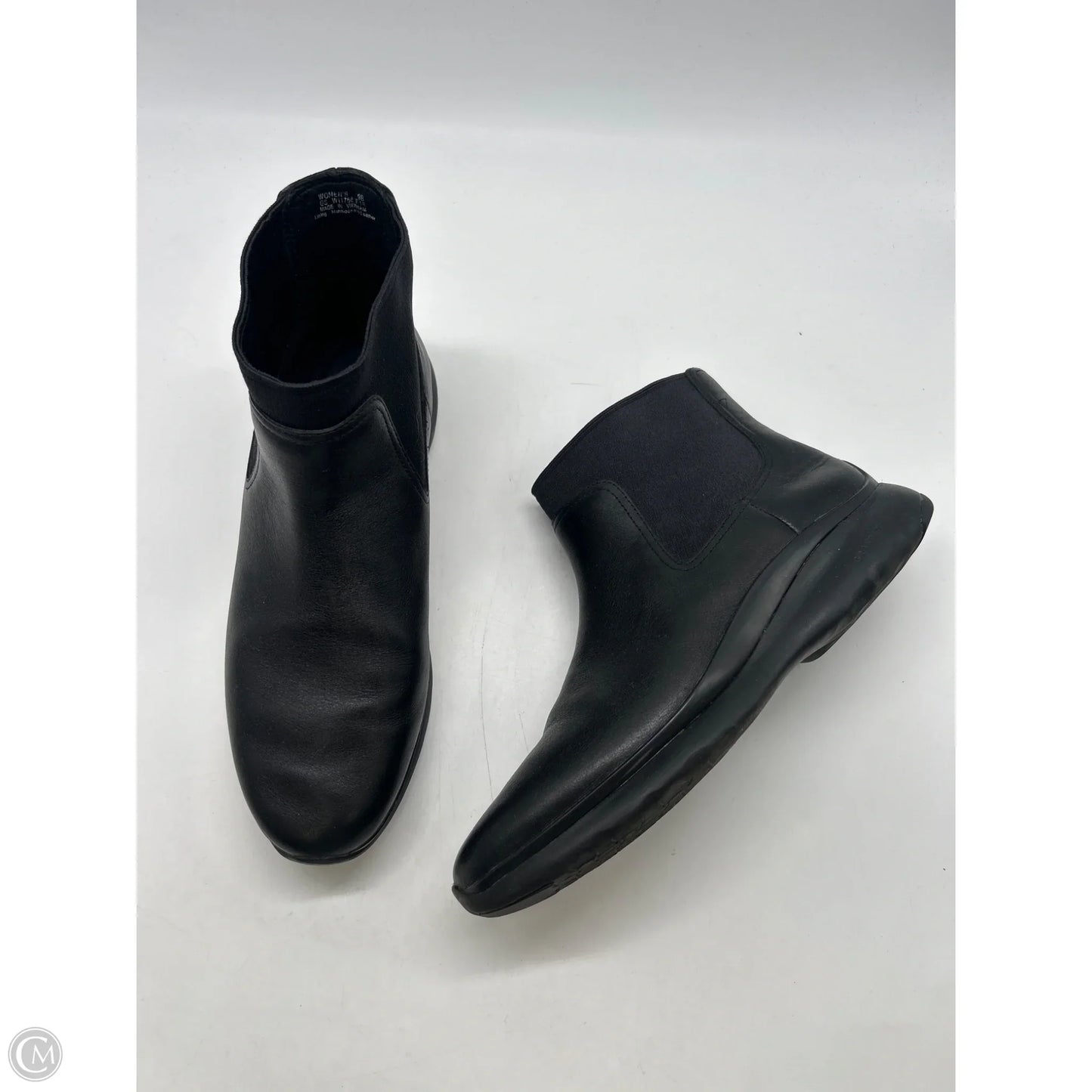 Boots Ankle Flats By Cole-haan In Black, Size: 9