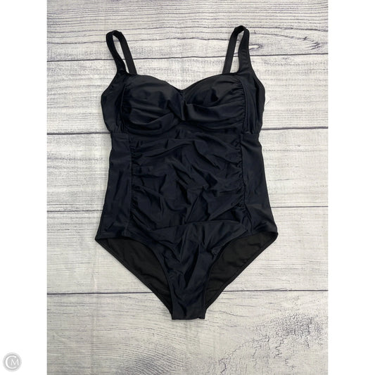 Swimsuit By Clothes Mentor In Black, Size: 16