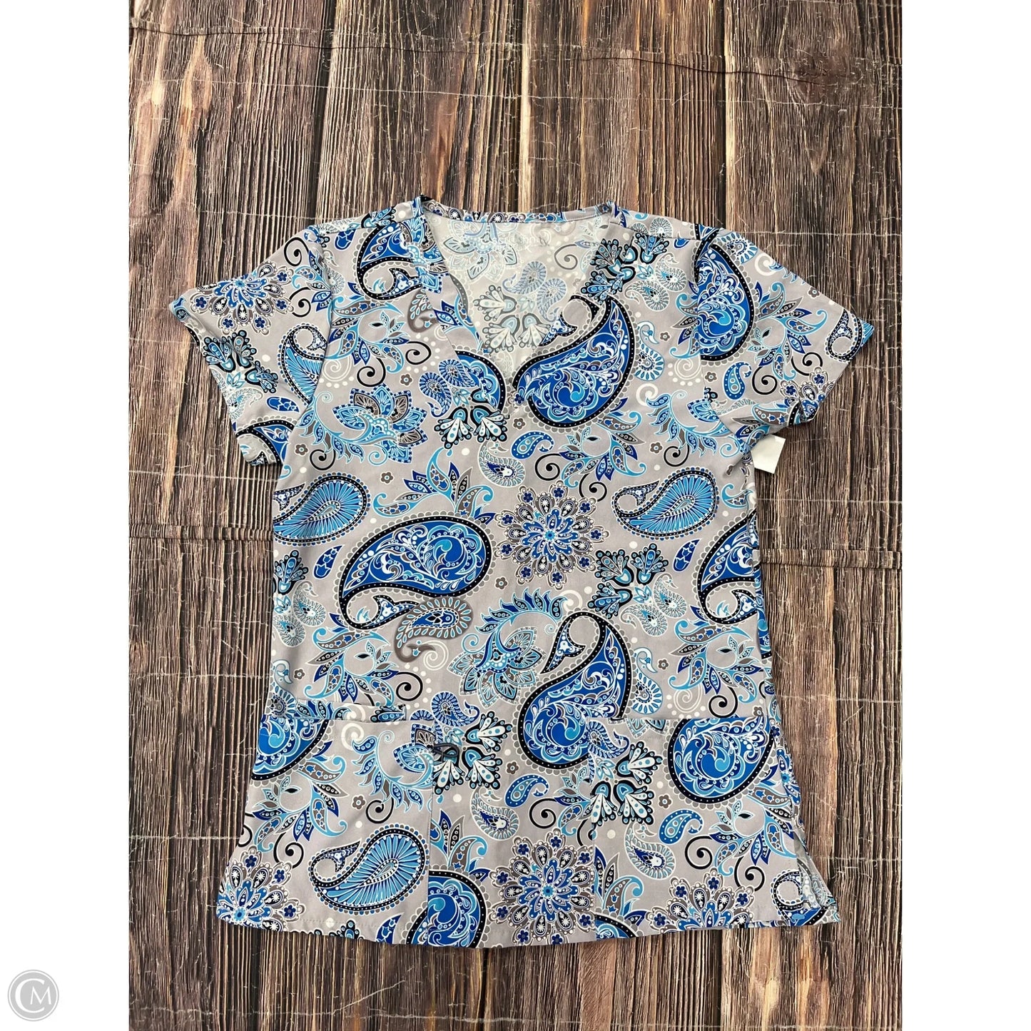 Top Short Sleeve By Clothes Mentor In Blue, Size: S
